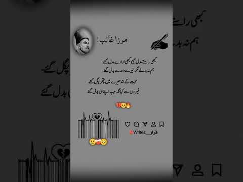 "Emotional Mirza Ghalib Poetry | Heart-Touching Shayari That Speaks to the Soul"