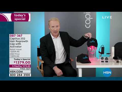 Capillus 202 Hair Regrowth Cap with Activator