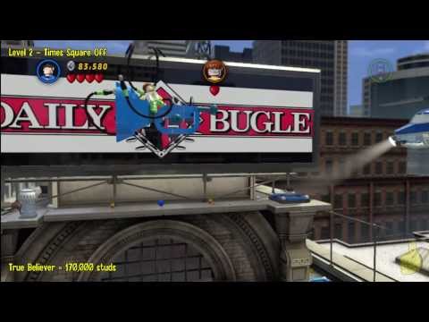 Lego Marvel Super Heroes: Level 2 Times Square Off - Story Walkthrough - HTG