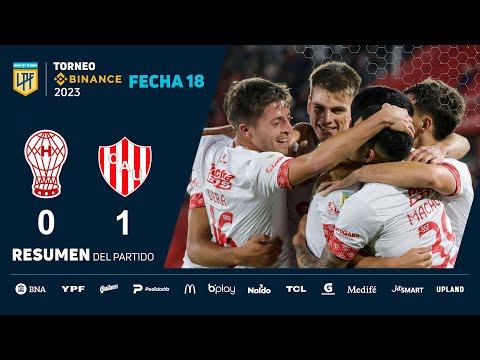 #TorneoBinance 2023 | Fecha 18 | resumen de Huracán - Unión