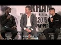 CRAWFORD VS KHAN - THE COMPLETE POST FIGHT PRESS CONFERENCE