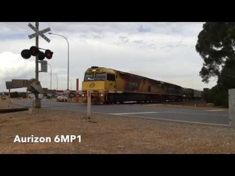 South Australian Freight Trains | Aurizon 6MP1 - PN 5162s & GWA 1471s |