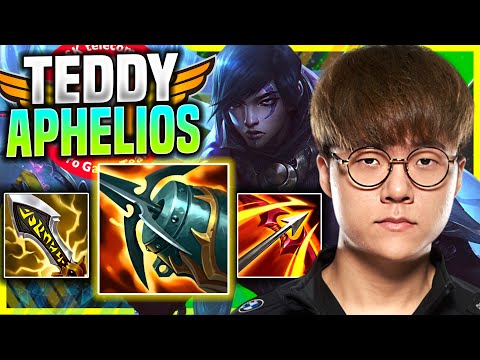 TEDDY PLACEMENTS FOR NEW SEASON 11 *GAME 1* - T1 Teddy Plays Aphelios ADC vs Jhin! | Season 11