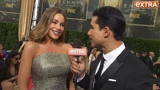 Sofia Vergara Dishes on Her Wedding Dress at the Emmys