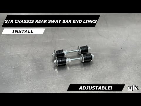 Gktech S/R Chassis Rear Swaybar End Links - Install