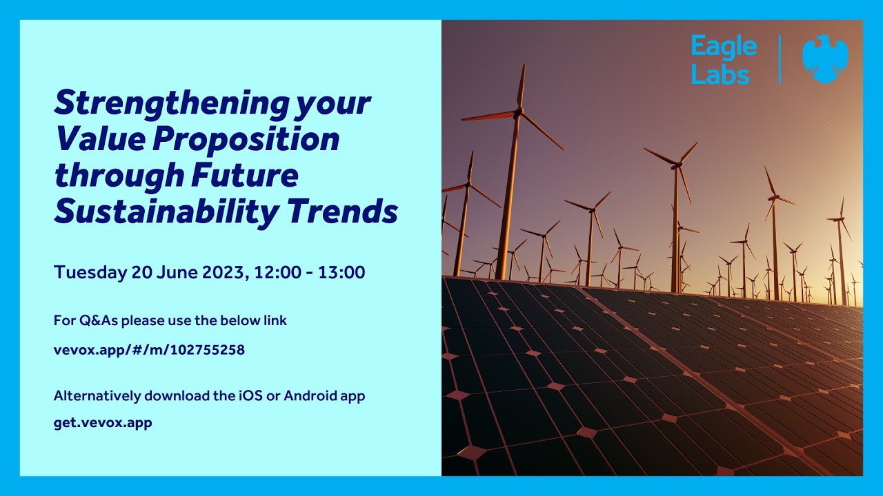 Strengthening your Value Proposition through Future Sustainability Trends