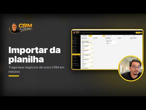 Importar negócios de uma planilha