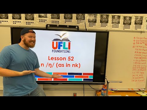 Mr. Holland's UFLI Lesson 52 (-nk) Day 1