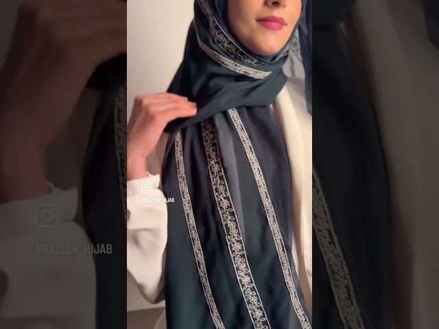 طرحة بوال وليزر أخضر ورود قصب