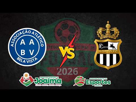 BELA VISTA VS HORTO FC | CAMPEONATO MUNICIPAL DE FUTSAL JOAIMA 2026
