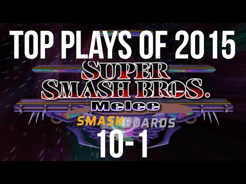 SSBM Top 10 Plays of 2015 - Part 3/3 Super Smash Bros Melee