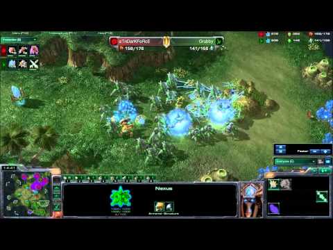 Grubby vs  aTnDarkforce