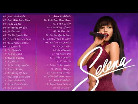 Selena Quintanilla Mix Lo Mejor para Bailar   Canciones Legendarias De Selena 2021