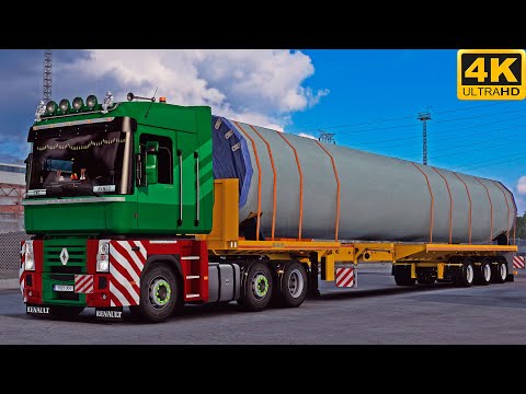 [G29] ETS2 (4K 60FPS) | RENAULT MAGNUM 520 | SANTANDER 🇪🇸 - VIGO 🇪🇸