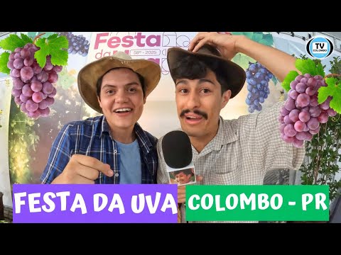 DOIS CAIPIRAS NA FESTA DA UVA EM COLOMBO - PR - #doiscaipiras #festadauva #colombopr