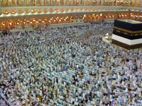 IPHONE GOES TO HAJJ 11-26-08 TAWAAF CROWD MINS BEFORE FAJR
