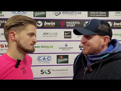 3. Liga | 22. Spieltag | FC Erzgebirge Aue - SV Waldhof | Interviews