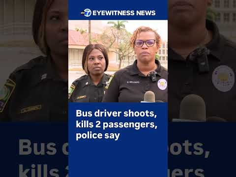 Bus driver shoots, kills 2 passengers: Miami police