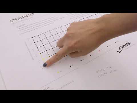 FINIS® LONG FLOATING FINS- HOSSZÚ USZONY- ÚTMUTATÓ A MÉRETVÁLASZTÁSHOZ