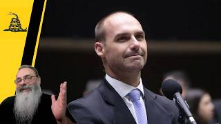 REPORTAGEM força a BARRA para LIGAR CASA no TEXAS a EDUARDO BOLSONARO
