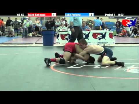 Taleb Rahmani vs. Luke Fortuna at 2013 FILA Cadet Nationals - FS