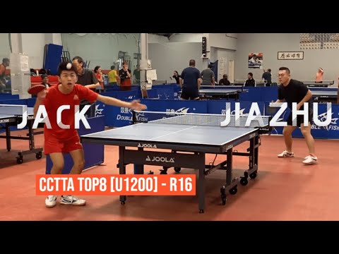 Jack QIU vs Jiazhu WU - CCTTA Top 8 - U1200 - R16 - 12 Feb 2023