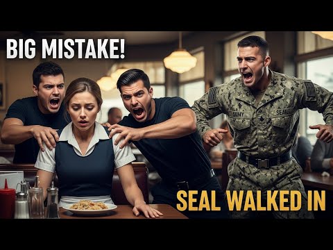 They Humiliated the Quiet Waitress in a Diner — Then Someone Calmly Stood Up