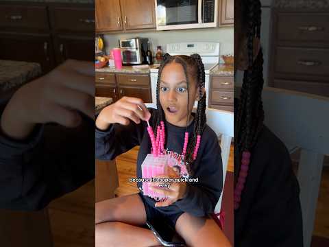 love this braids and beads style on her! 😍 #braidstyles #washday #shorts