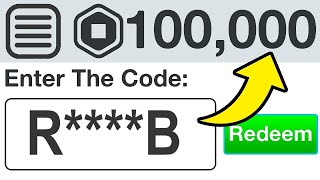 Enter This Code For FREE ROBUX in Roblox.. (March 2024)