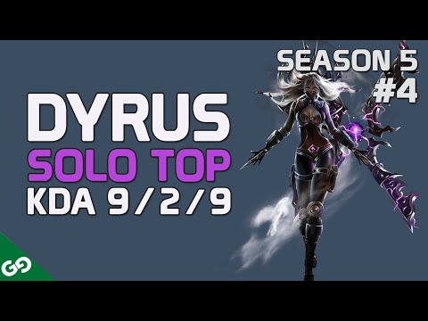 TSM Dyrus Irelia vs Sion - LOL NA Challenger