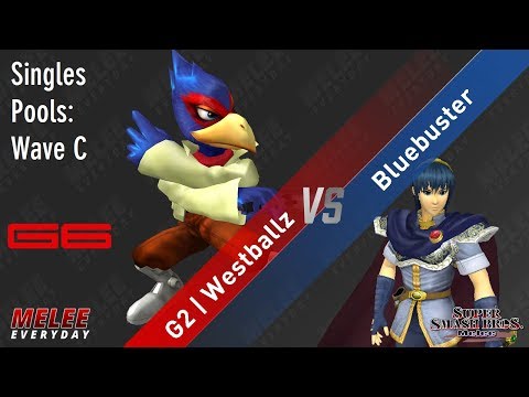 Genesis 6 - G2 | Westballz (Falco) vs. Bluebuster (Marth) - SSBM - Singles Pools