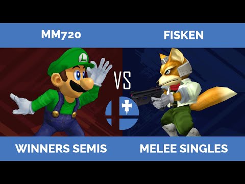 RogaSmash 195: SSBM Winners Semis - MM720 (Luigi) vs Fisken (Fox)