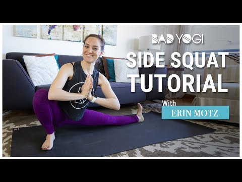 Side Squat Yoga Tutorial