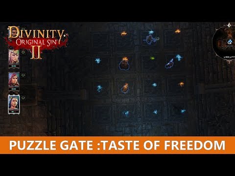 Puzzle Door: Taste of freedom puzzle (Divinity Original Sin 2)