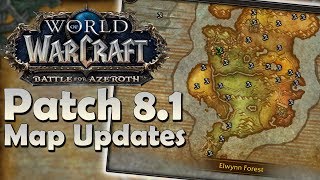 Patch 8.1 - Flight Master/Map Updates! | Battle for Azeroth