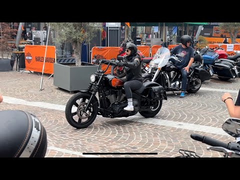 Harley and Girls, Bike Week 2024, Faak am See in 4K 60 fps #harleys #custom