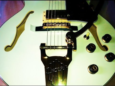 1 Demo/Unboxing my Ibanez Artcore AF75TDG"Jazz gypsy swing cover,trying it out,sound check"