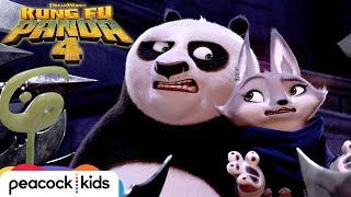 Po Runs into Juniper City's DANGEROUS Underworld | KUNG FU PANDA 4