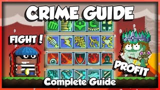 CRIME GUIDE (HOW TO DEFEAT ALL VILLAINS) | Growtopia