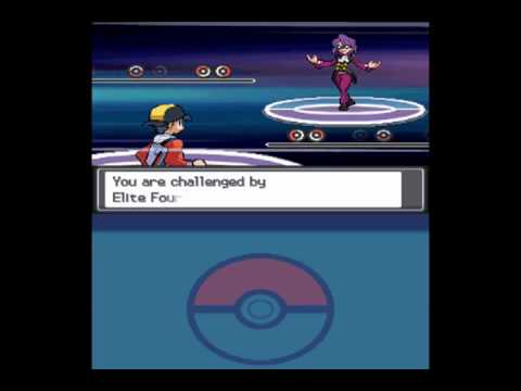 Pokemon Soul Silver - Beating the Elite Four (Part 1)