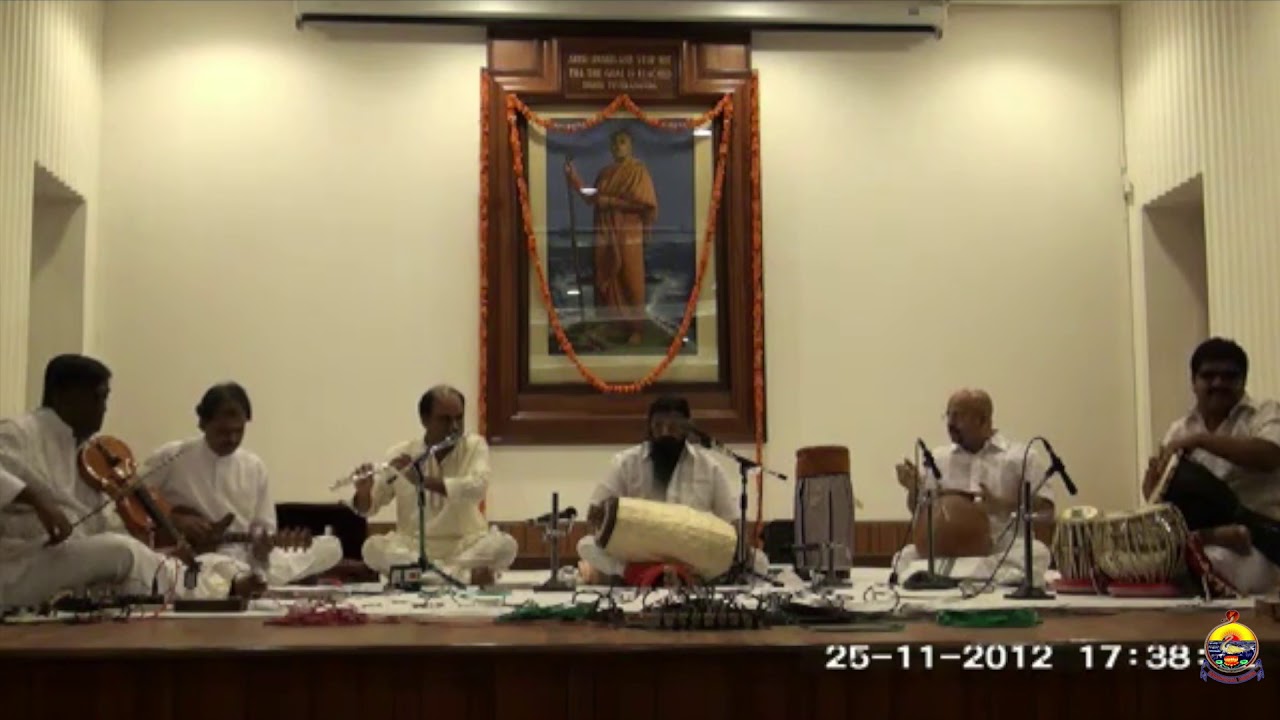 Shanmukha Concert   Sri Karaikudi Mani   Ramakrishna Mission, Delhi