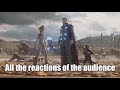 All the reaction of the audience to the appearance of Thor/ Все реакции зрителей на появлени