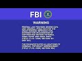 Sony Pictures Opening Warning Screen (2016) Widescreen