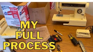How I Make $$$ Parting Out Sewing Machines To Sell On Ebay.