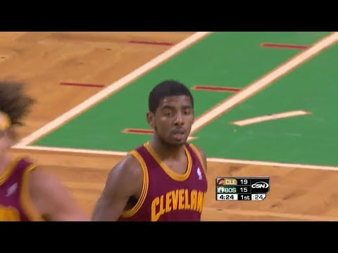 Kyrie Irving in his rookie season 23 Pts and game winner vs celtics 29.1.12 HD