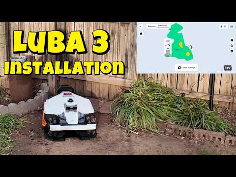 Mammotion Luba 3 LiDAR Installation and Setup