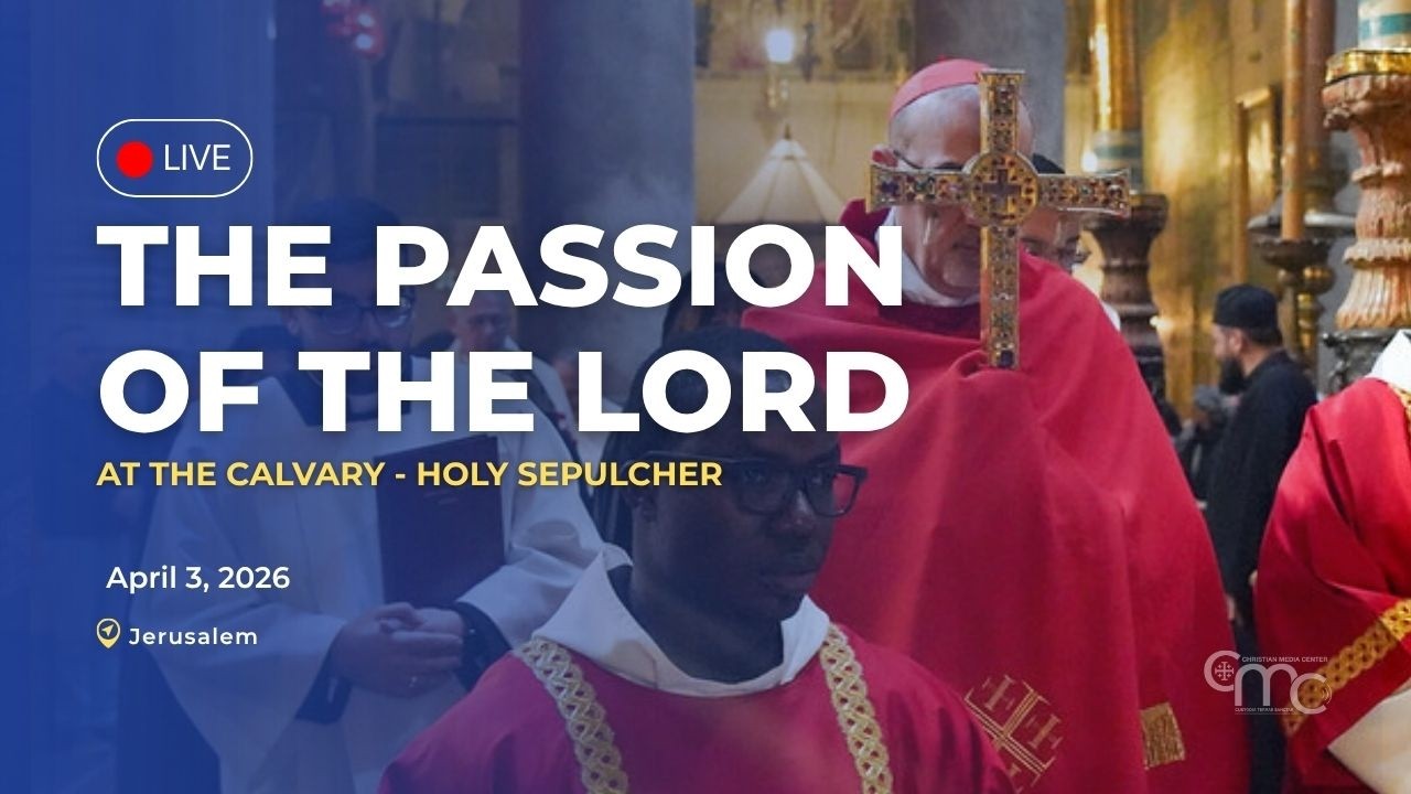 🔴 LIVE: PASSION OF THE LORD AT CALVARY – Holy Sepulchre | Holy Week 2026