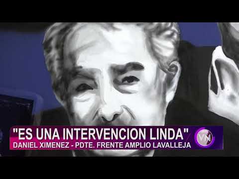 EN CONFERENCIA DE PRENSA FUE PRESENTADO EL MURAL REALIZADO EN LA FACHADA DE LA SEDE DEL FA.