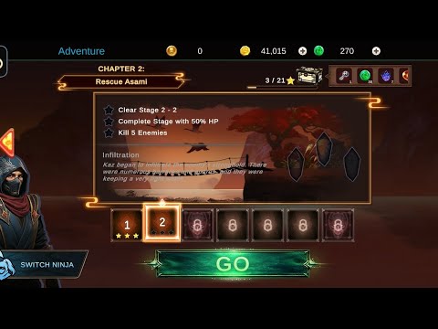 Kaz warrior 3-shinobi legend chapter 2 level 2