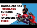 Fixing A Honda CBR 900 Fireblade Motorbike Running On Three Cylinders